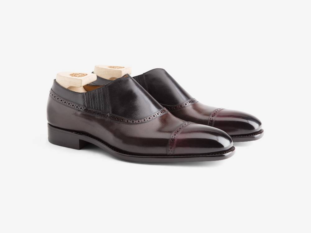 Paolo Sartori Art.615 Oxford in pelle Anticata Vietri Moda