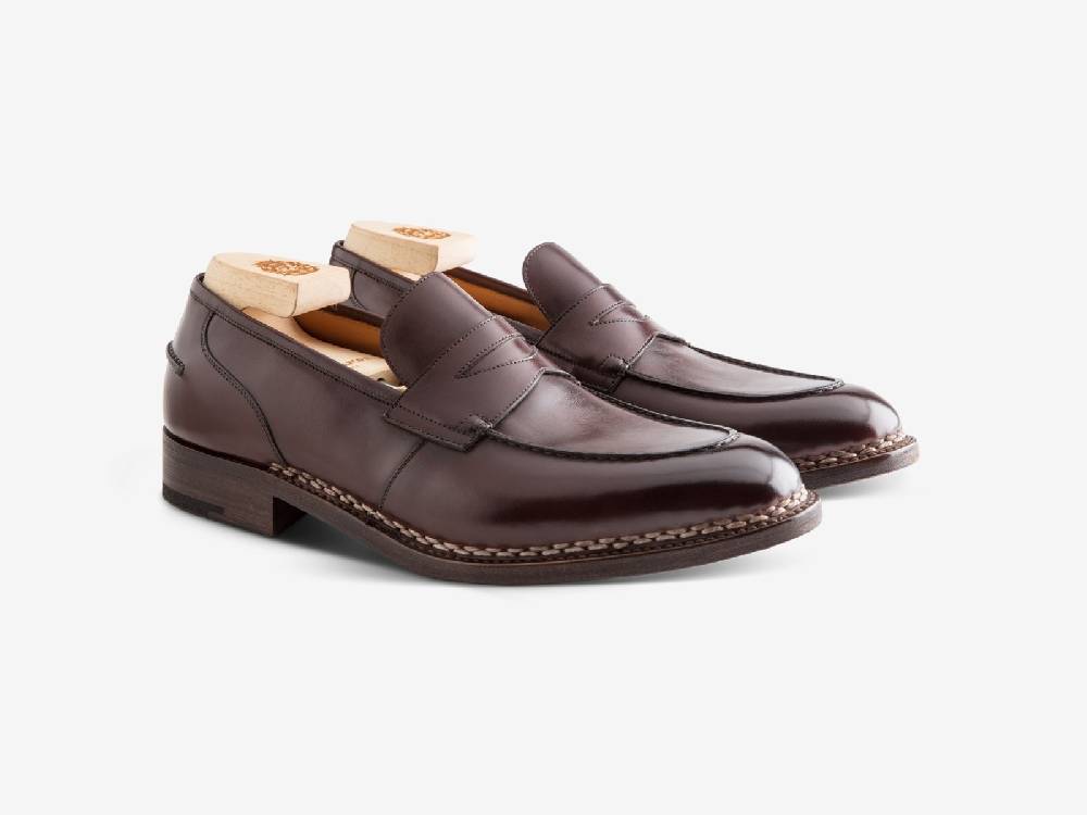Paolo Sartori Art. 737 Loafer in Antiqued Positano Leather Promozione Limitata