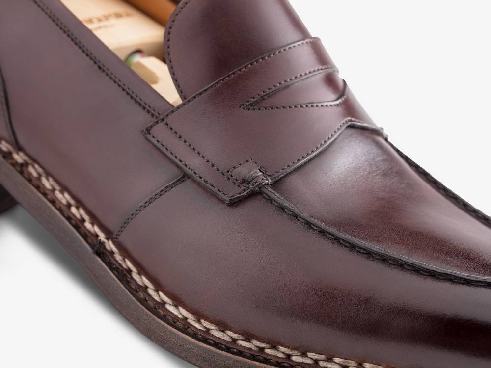 Paolo Sartori Art. 737 Loafer in Antiqued Positano Leather Promozione Limitata
