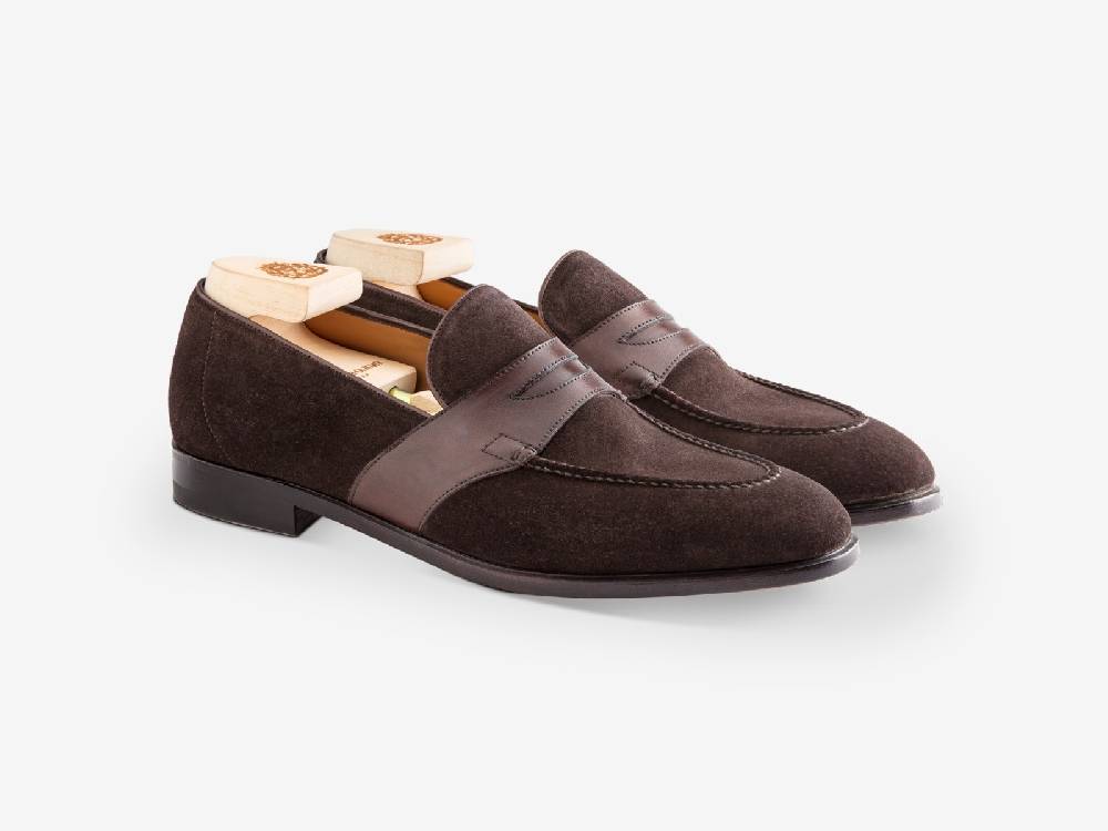 Paolo Sartori Art. 726 Loafer in Suede Cotto Shopping Online