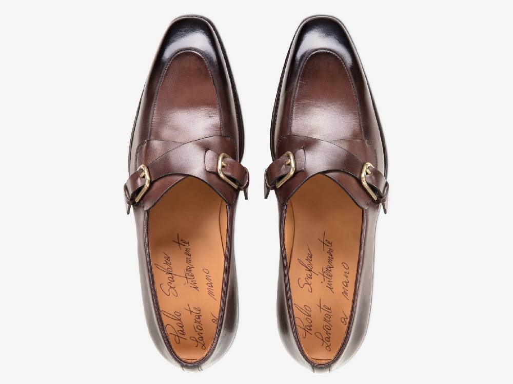 Paolo Sartori Art. 774 Loafer in Antiqued Vietri Leather Hotsell