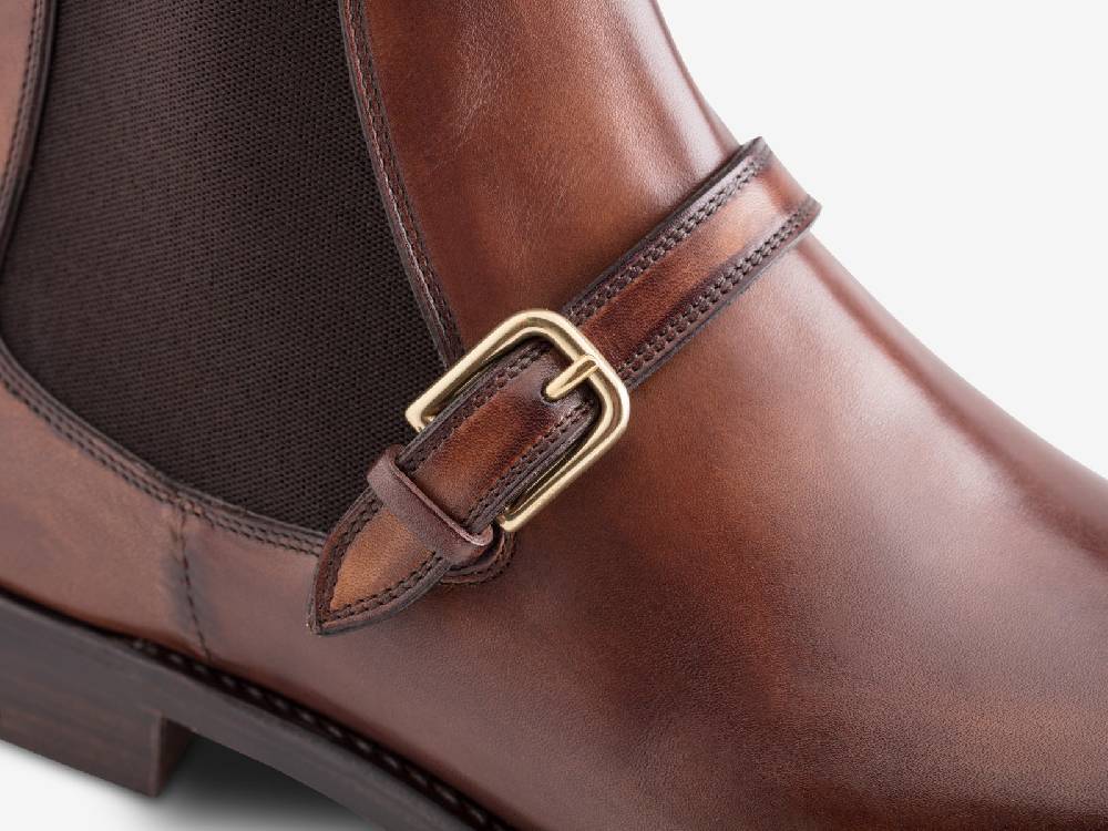 Paolo Sartori Art. 767 Chelsea Boot in Antiqued Montella Leather Italy