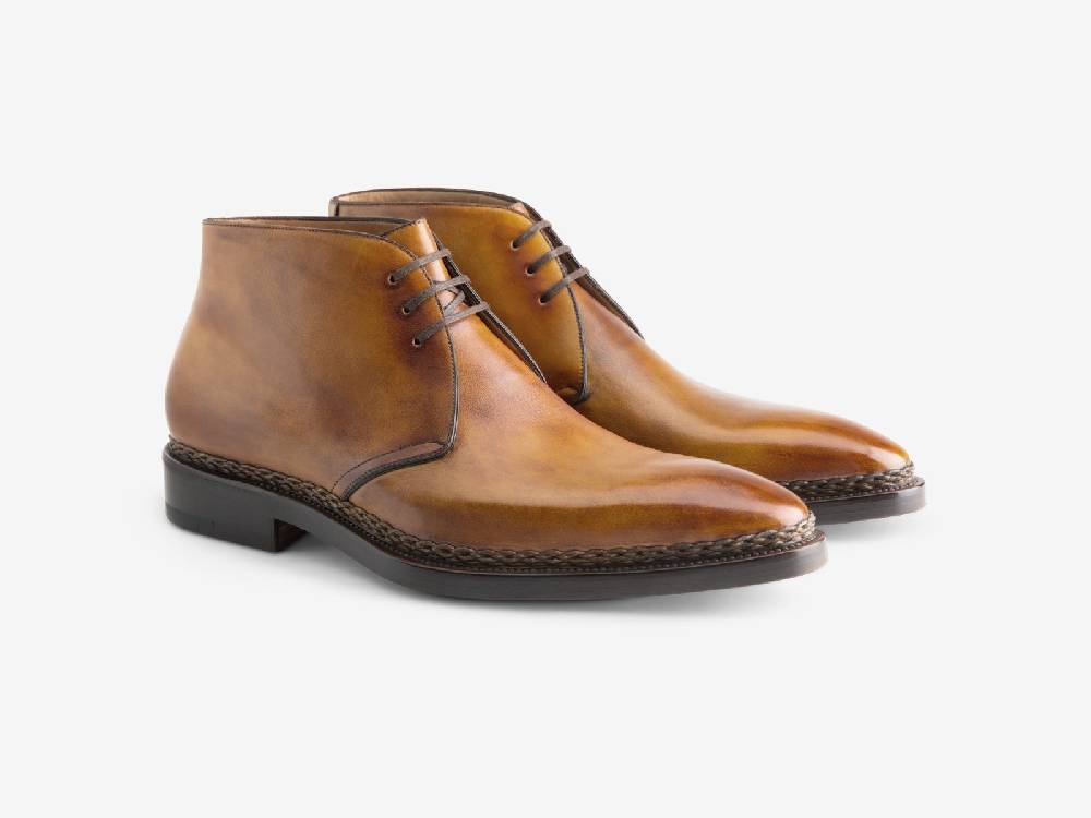 Paolo Sartori Art.St54 Desert Boot in Pelle Anticata Ravello Spedizione Gratuita