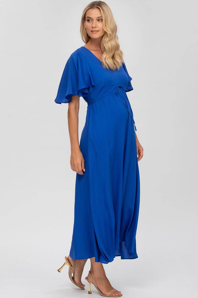 Pietro Brunelli VALENTINA | Maxi Abito Premaman Blu Qualità Garantita