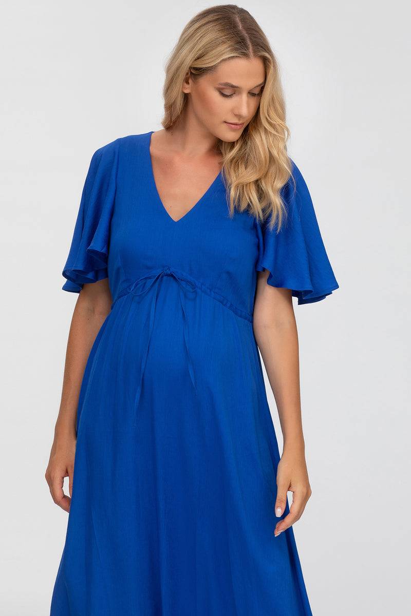 Pietro Brunelli VALENTINA | Maxi Abito Premaman Blu Qualità Garantita