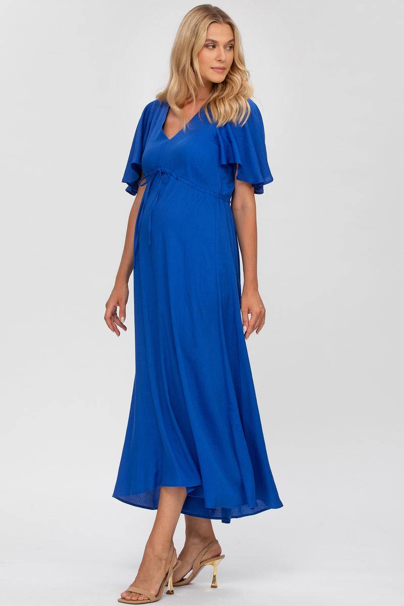 Pietro Brunelli VALENTINA | Maxi Abito Premaman Blu Qualità Garantita