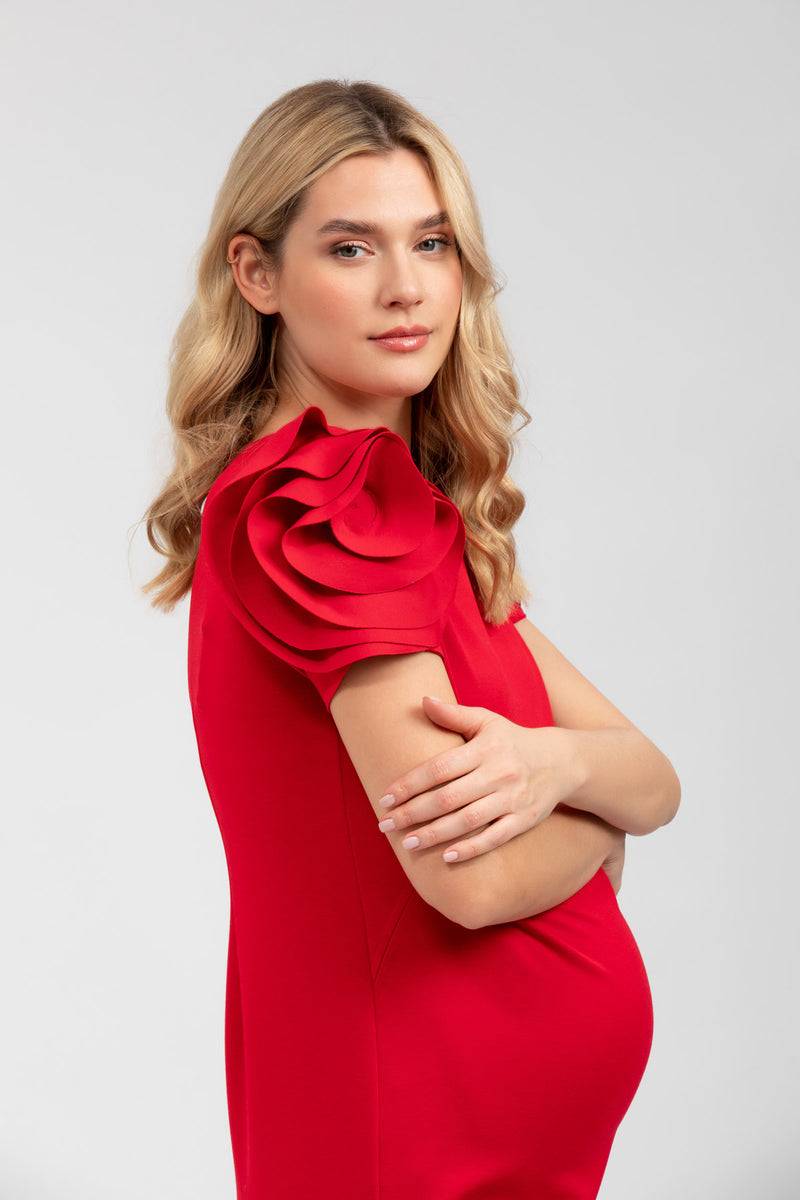 Pietro Brunelli CAPRI | Abito Premaman Rosso in Punto Milano Fino Al -60%