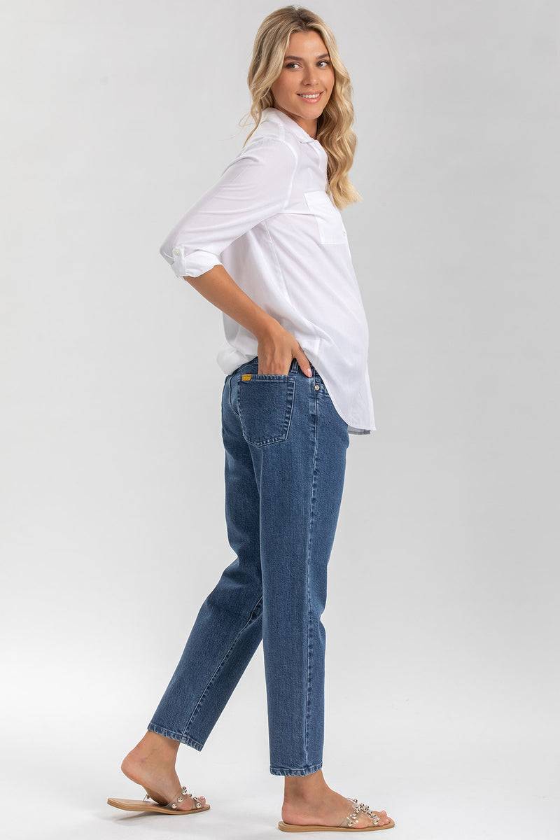 Pietro Brunelli MOM FIT W030 | Jeans Premaman Shopping Online