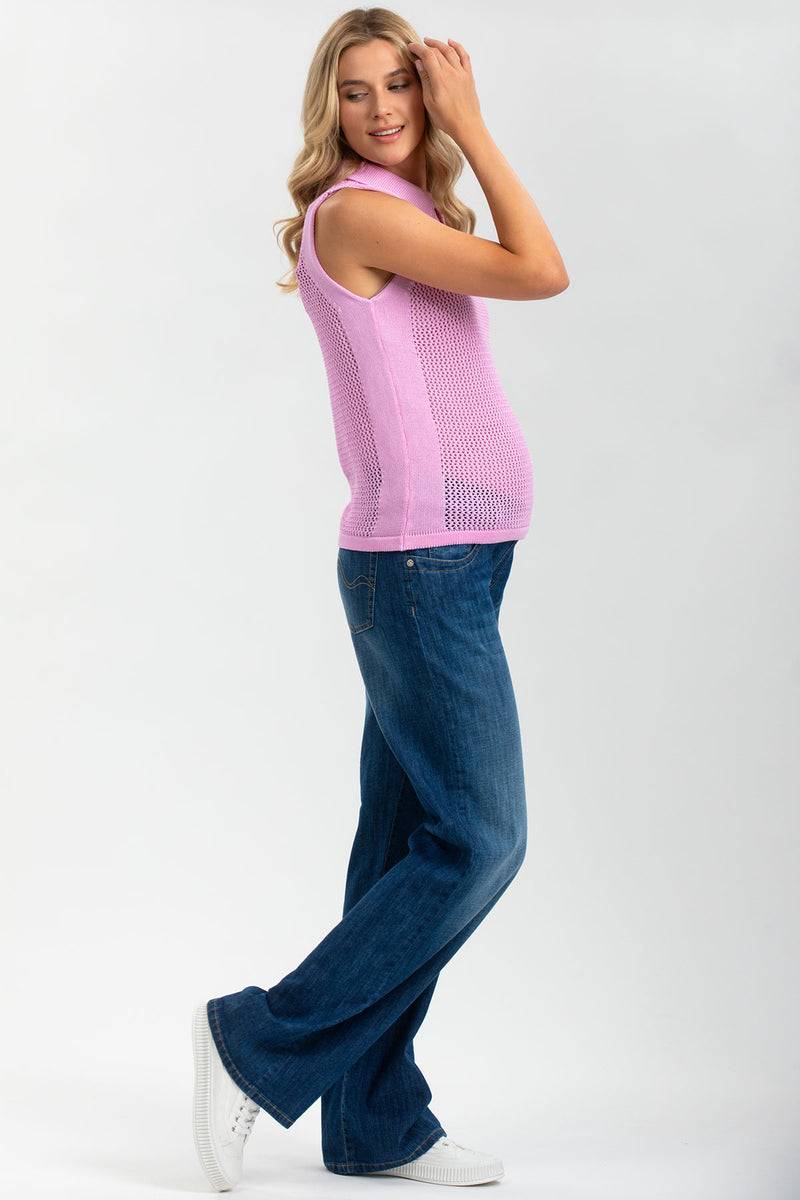 Pietro Brunelli DAD JEANS WA08 | Jeans Premaman a Gamba Larga Prezzo Ridotto