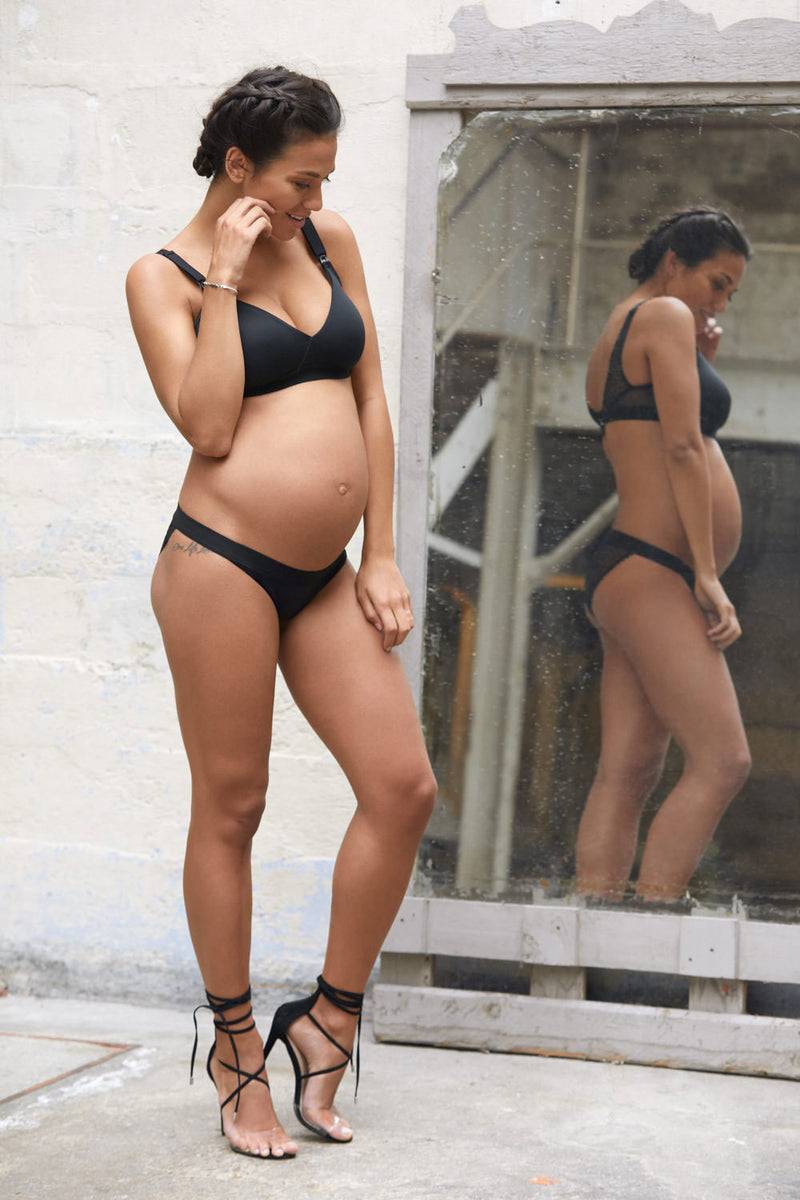 Pietro Brunelli SERENA NOIR | Reggiseno Premaman e Allattamento Outlet