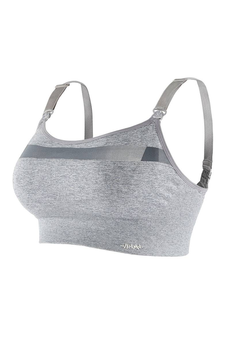 Pietro Brunelli WOMA | Reggiseno Sportivo Premaman e Allattamento Grigio Vendite stagionali