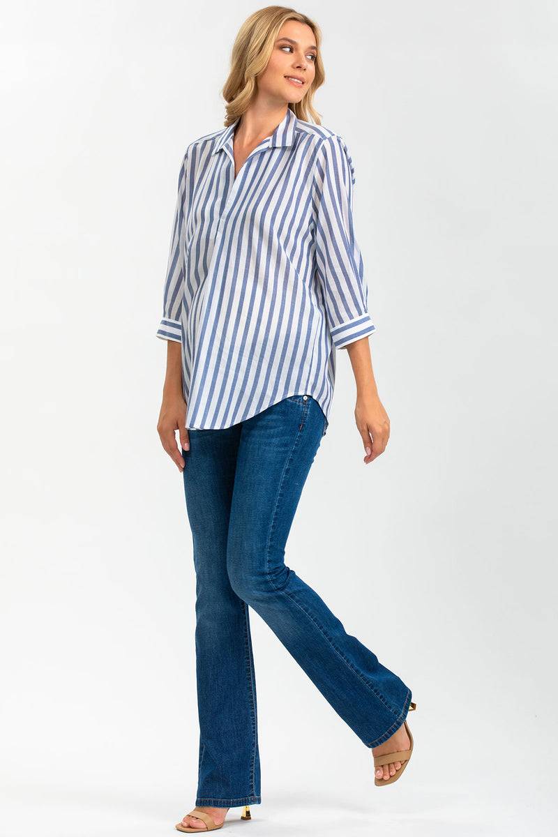 Pietro Brunelli SLIM BOOTCUT WA07 | Jeans Premaman con Gamba Leggermente Svasata Vendite Flash