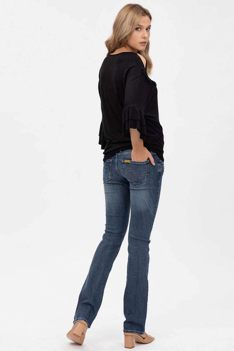Pietro Brunelli STRAIGHT LEG W522 | Jeans Premaman Negozio