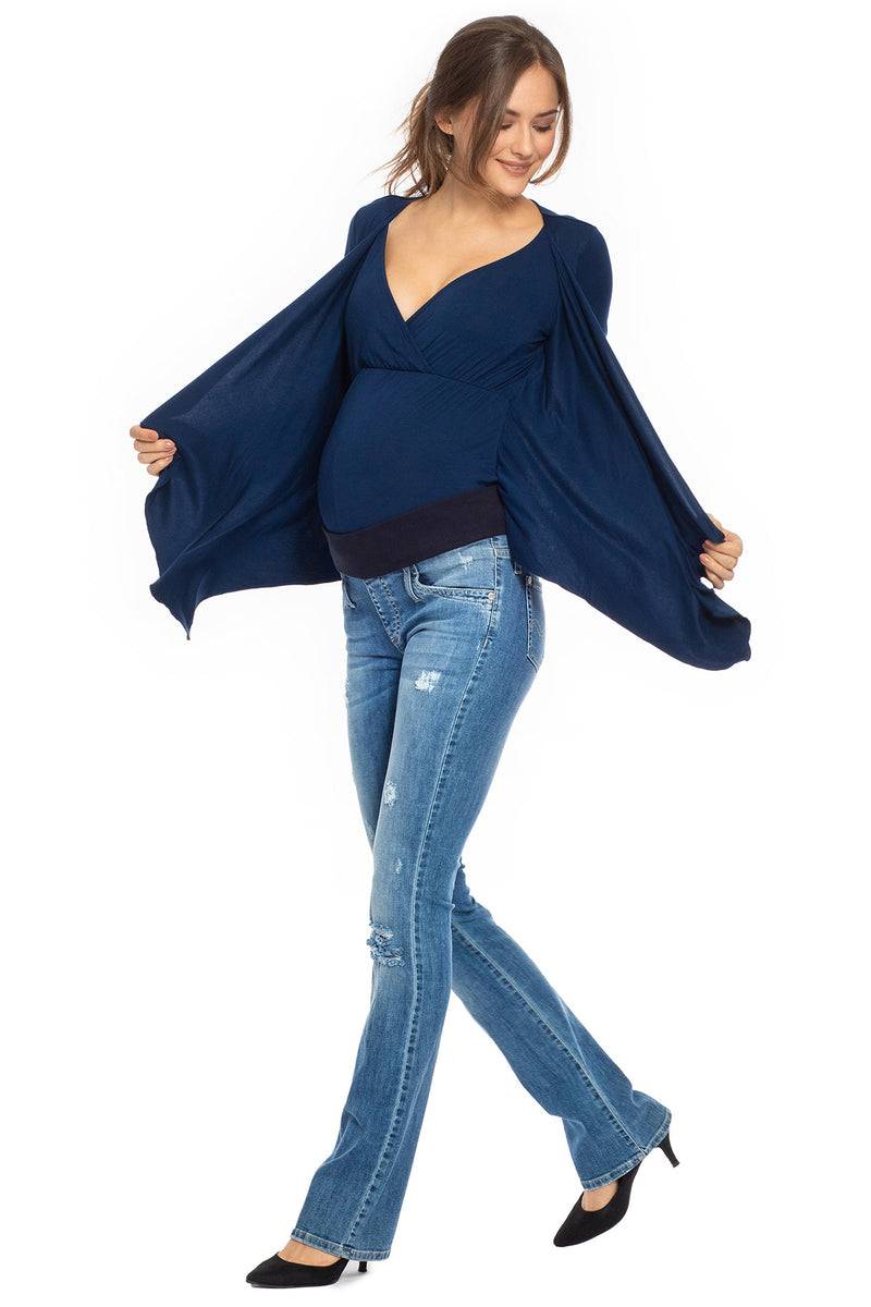 Pietro Brunelli SLIM BOOTCUT W607 | Jeans Premaman con Rotture Italia