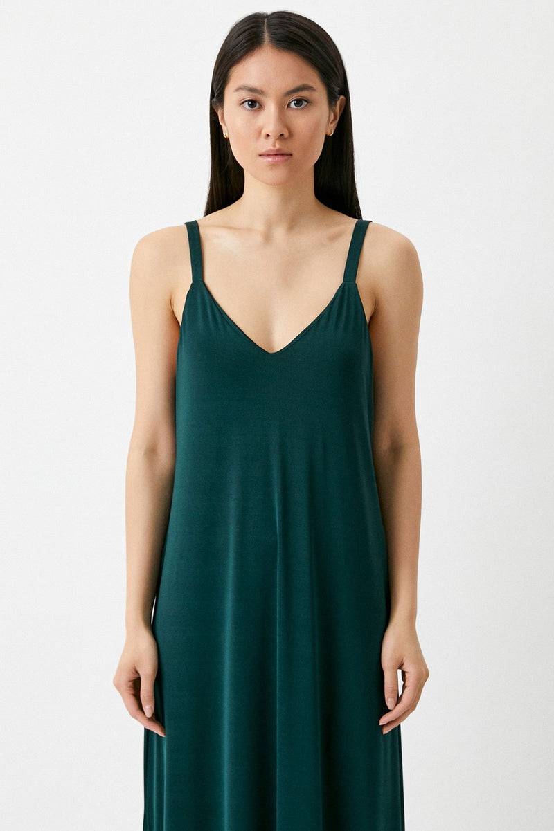 Pietro Brunelli SALLY | Slip Dress Premaman Verde Qualità Garantita