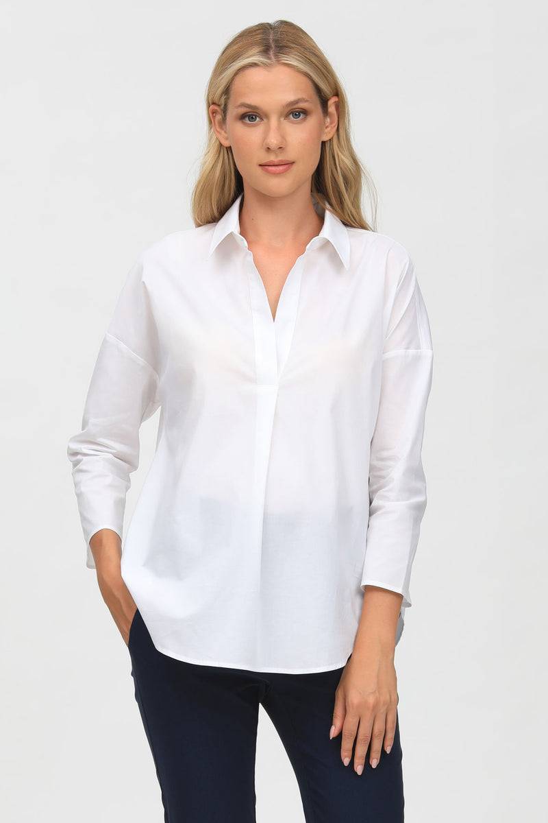 Pietro Brunelli SORRENTO | Camicia Premaman in Popeline Spedizione Gratuita