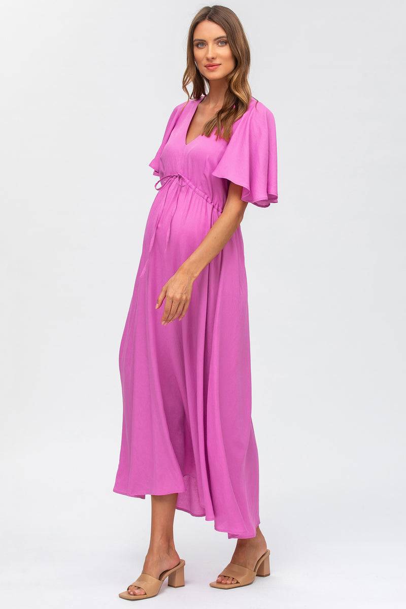 Pietro Brunelli VALENTINA | Maxi Abito Premaman Fucsia Economico
