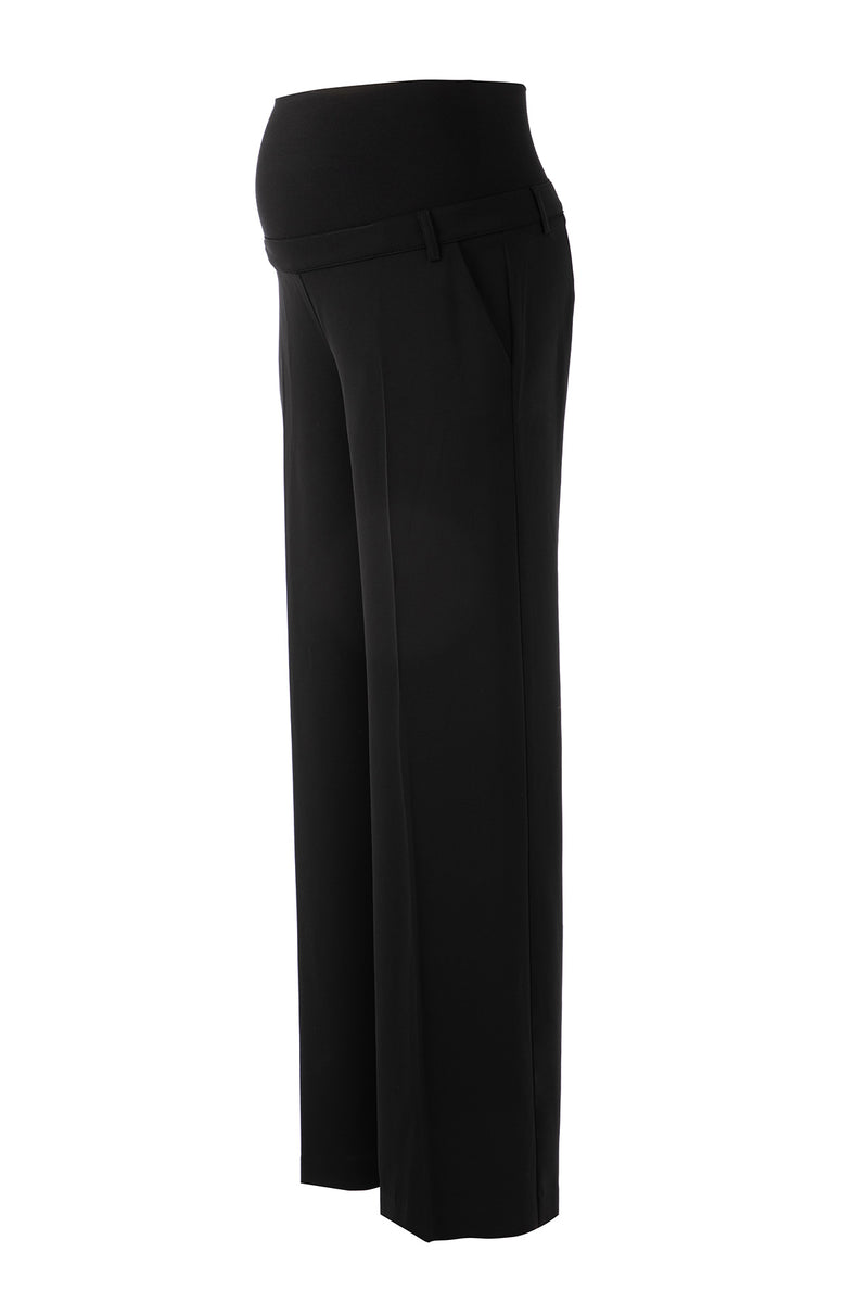 Pietro Brunelli FREDDIE | Pantaloni Premaman Neri a Gamba Dritta Online