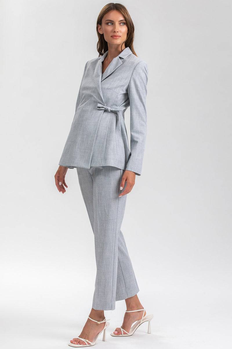 Pietro Brunelli KATE | Pantalone Premaman da Ufficio Grigio 2025