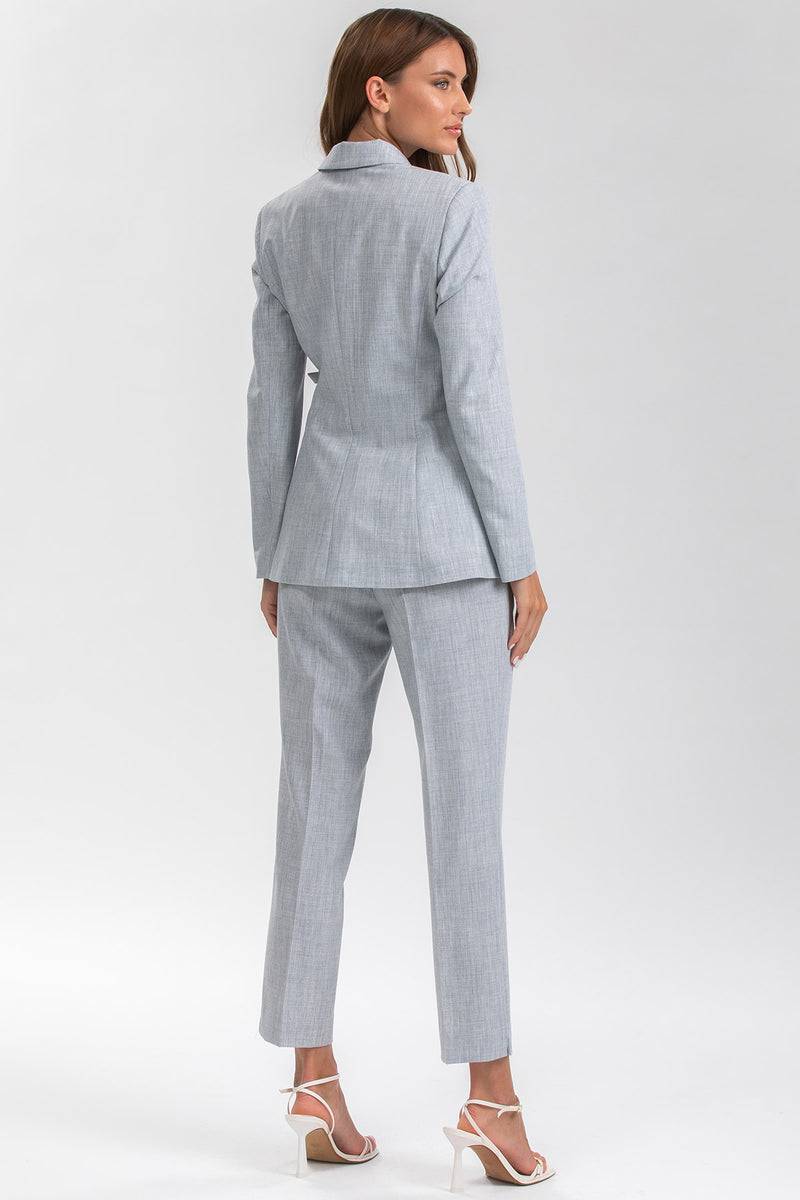 Pietro Brunelli KATE | Pantalone Premaman da Ufficio Grigio 2025