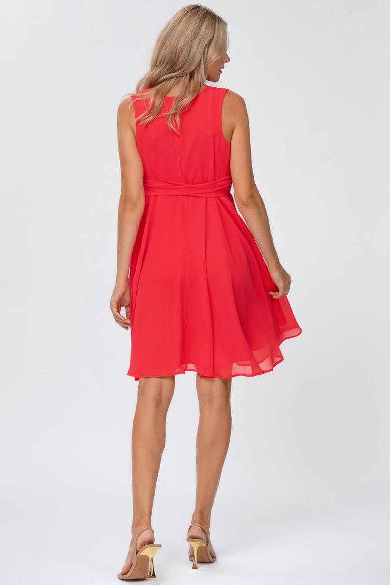 Pietro Brunelli TAMIGI | Abito Premaman in Chiffon Rosso Negozi Online