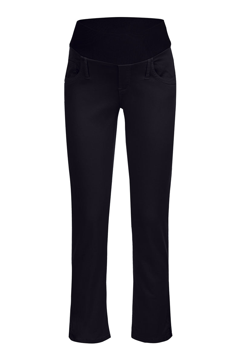 Pietro Brunelli CAPRI NERO | Pantaloni Premaman in Cotone Elasticizzato Convenienza