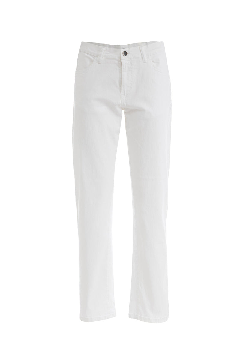Pietro Brunelli BOYFRIEND FIT | Jeans Premaman bianchi Vendita Economica