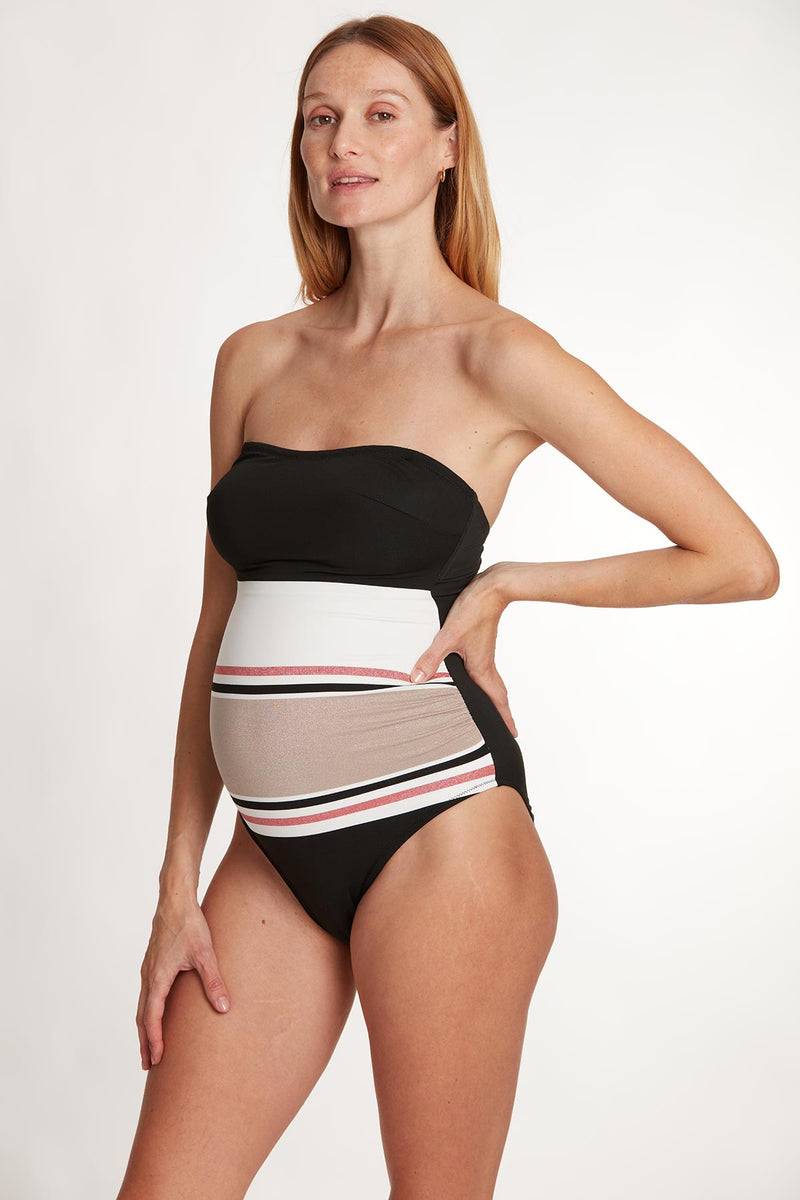 Pietro Brunelli RIVIERA | Costume Premaman Intero con Spalline Rimovibili Italy