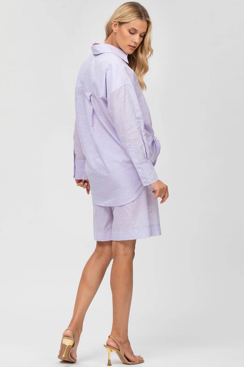 Pietro Brunelli JANE SHORTS | Pantaloncini Premaman in Lino Acquista Ora