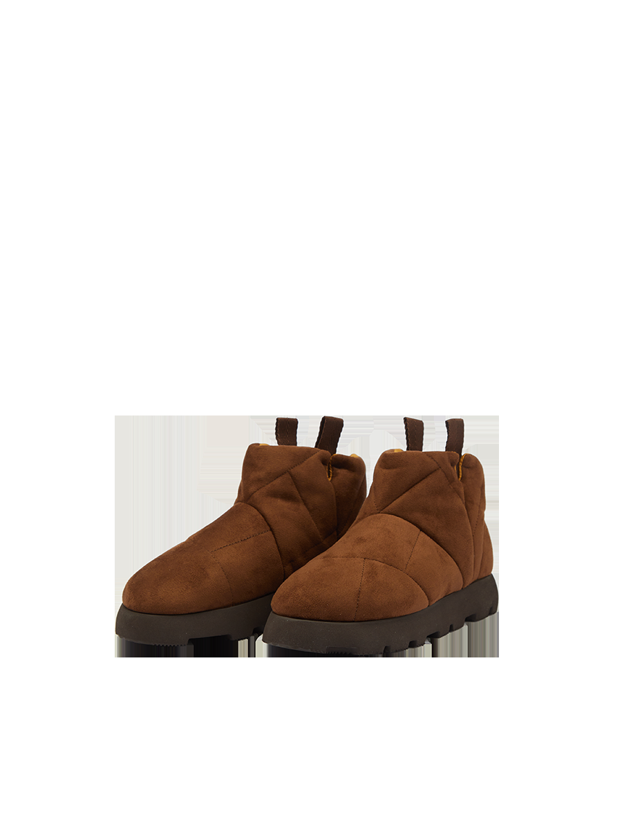 Piumestudio Quadrato Suede Tabacco Affare Del Giorno