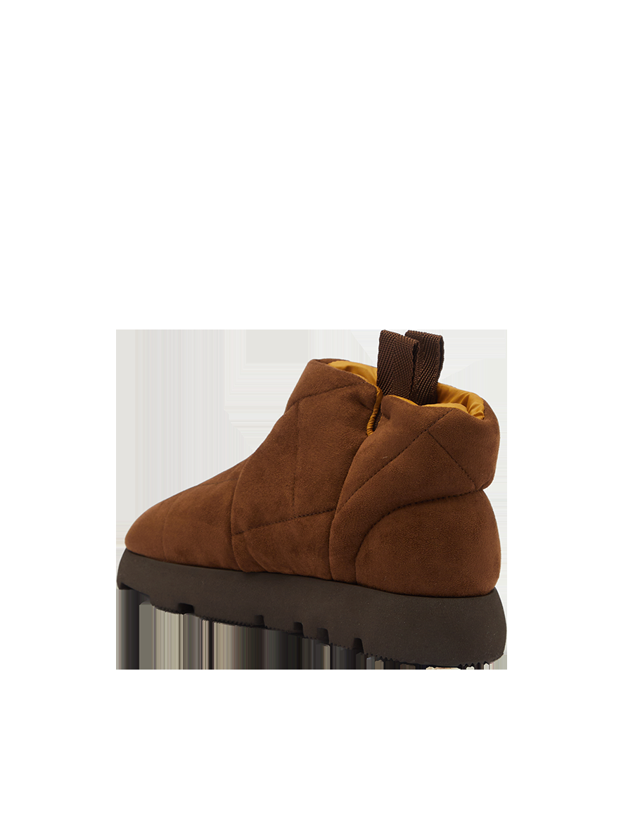 Piumestudio Quadrato Suede Tabacco Affare Del Giorno