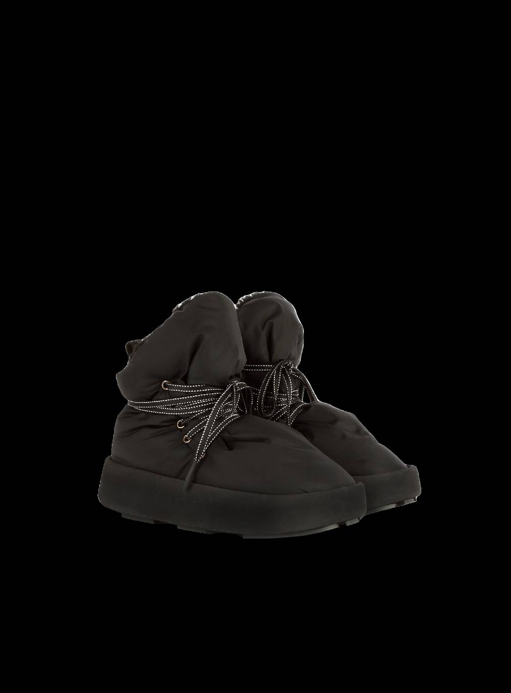 Piumestudio Manta Nylon + Fur Black Hotsell