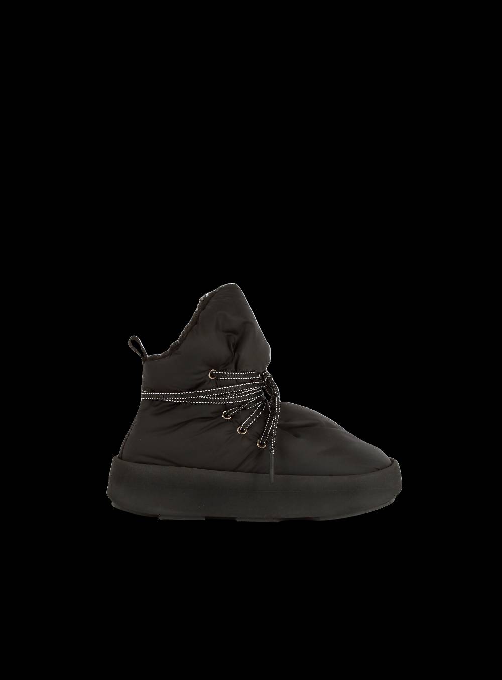 Piumestudio Manta Nylon + Fur Black Hotsell
