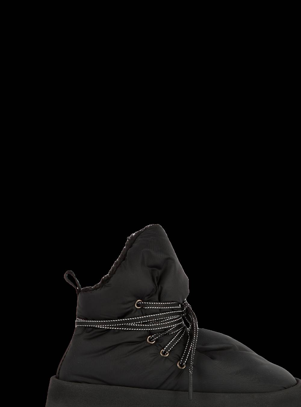 Piumestudio Manta Nylon + Fur Black Hotsell