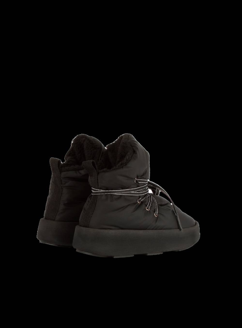 Piumestudio Manta Nylon + Fur Black Hotsell