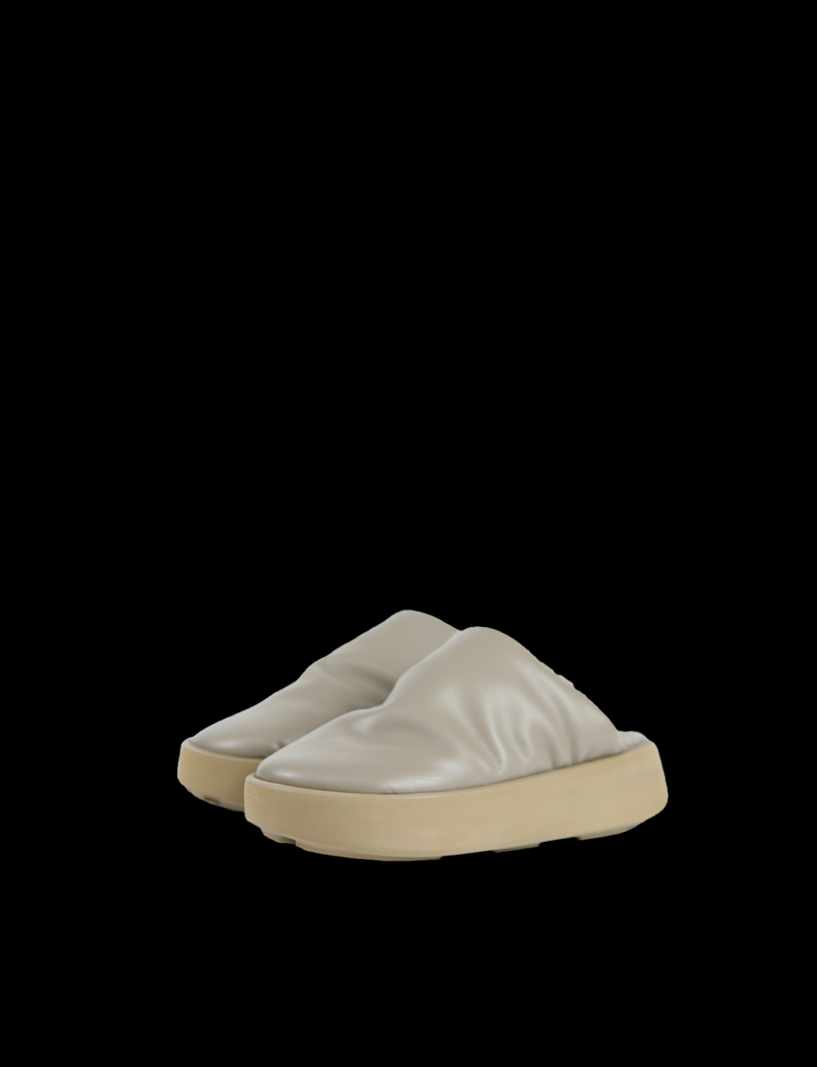 Piumestudio Sabot Sky + Fur Toupe Saldi Di Fabbrica