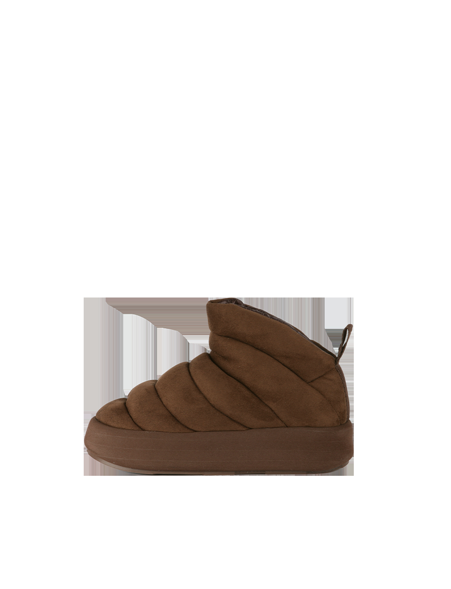 Piumestudio Mezzaluna Suede Tabacco Moda