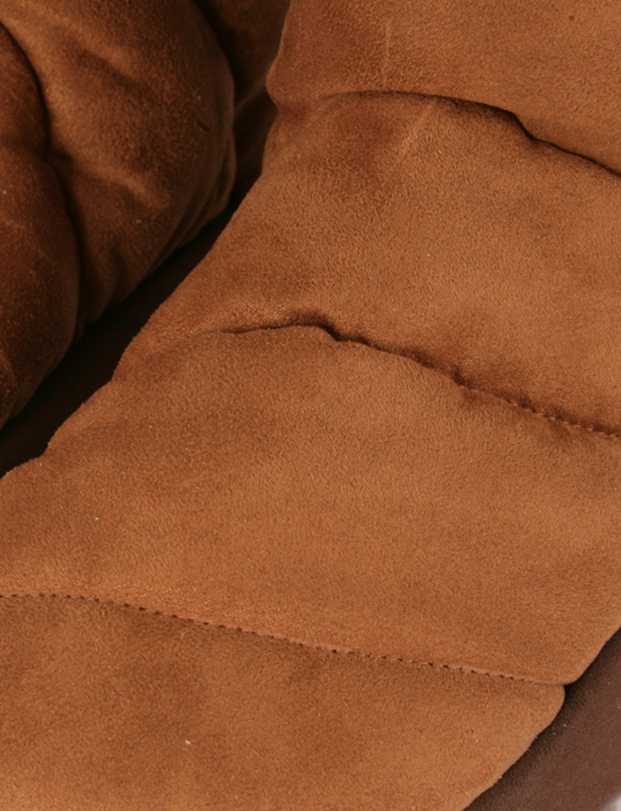 Piumestudio Luna Plat Suede & Fur Ruggine 2025