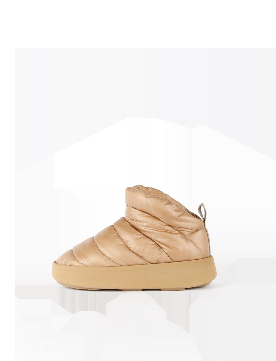 Piumestudio Mezzaluna Nylon Camel In Linea