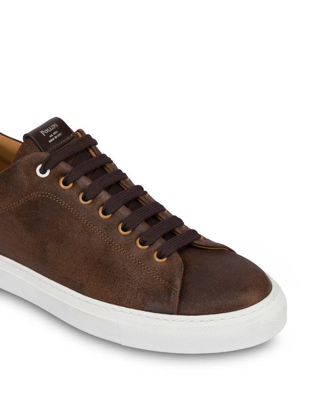 Pollini Sneakers In Crosta Tennis Club T.moro Negozio