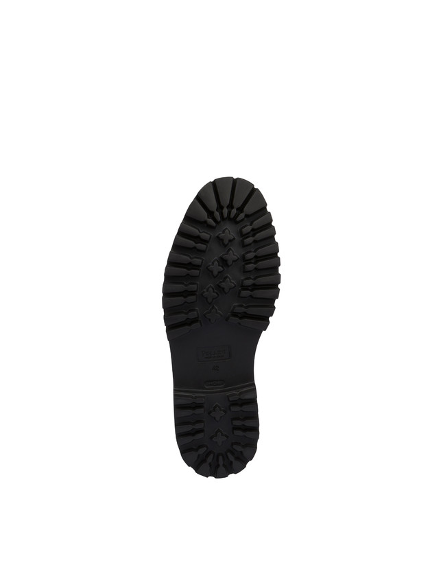 Pollini Derby In Vitello Abrasivato Royal Nero Vendita