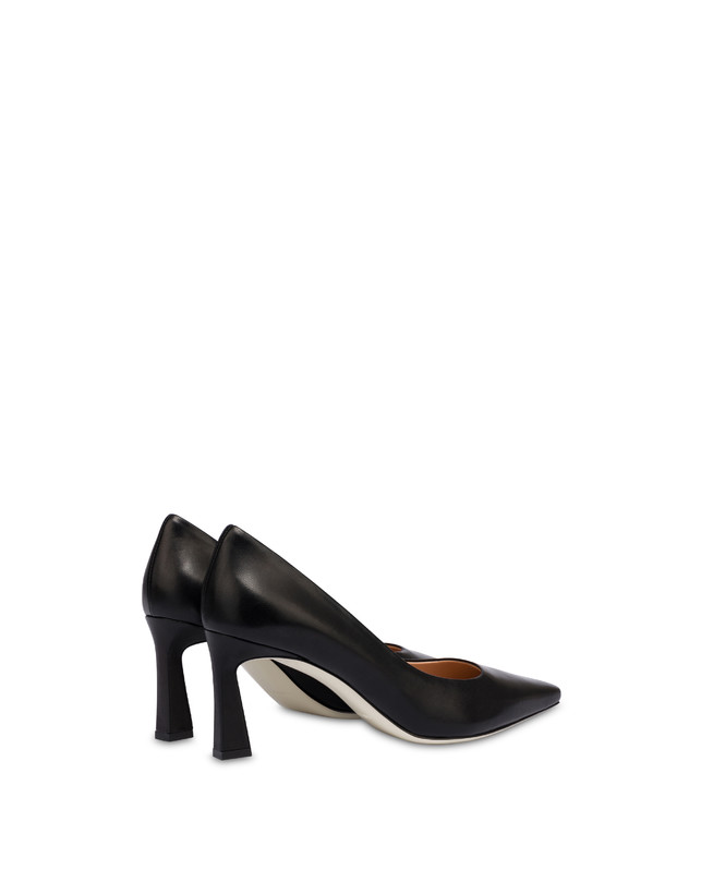 Pollini Décolleté In Nappa Cote D'azur Nero Consegna Veloce