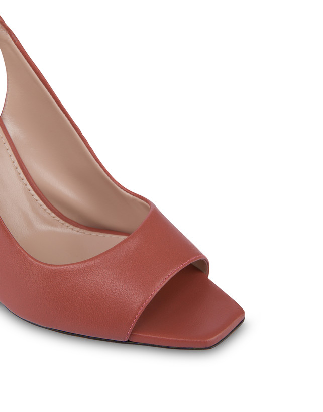 Pollini Slingback In Nappa Attitude Nude Shopping Online