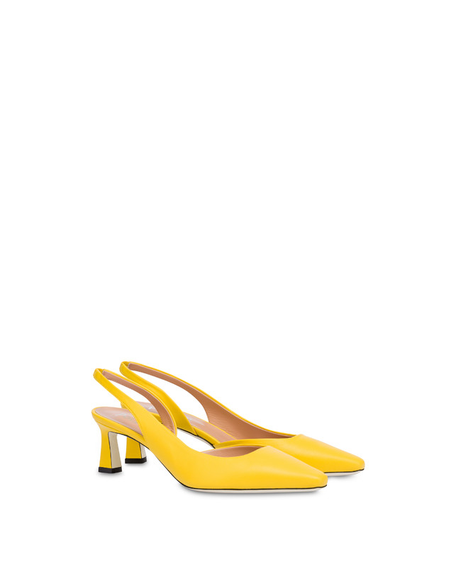 Pollini Slingback In Nappa Cote D'azur Sun Prezzo Ridotto