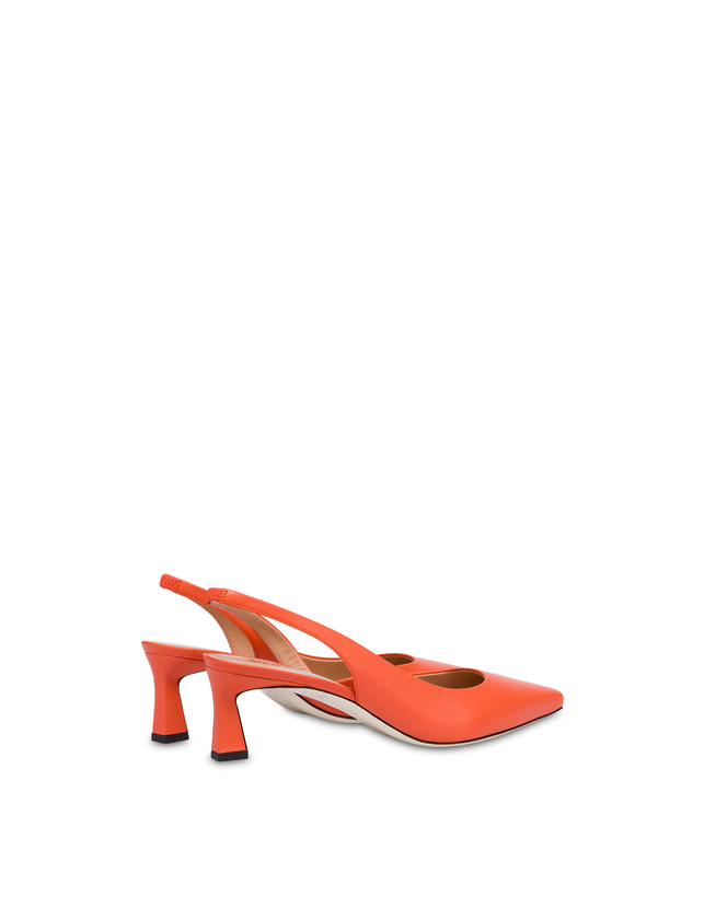 Pollini Slingback In Nappa Cote D'azur Coral Convenienza