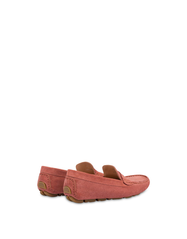Pollini Mocassini Driver In Crosta Eazy Peonia Saldi Di Fabbrica