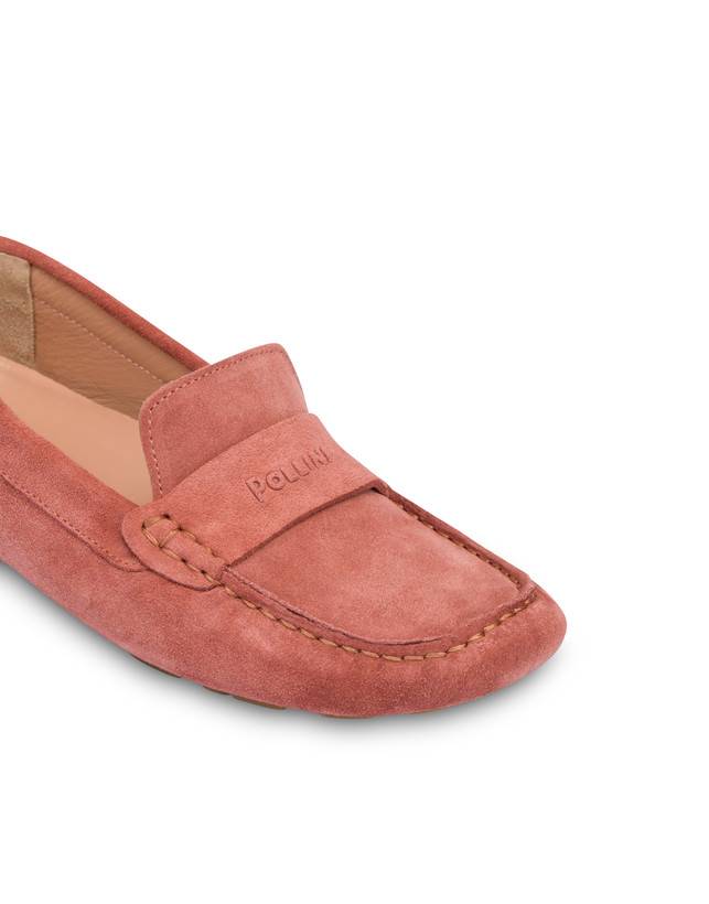 Pollini Mocassini Driver In Crosta Eazy Peonia Saldi Di Fabbrica