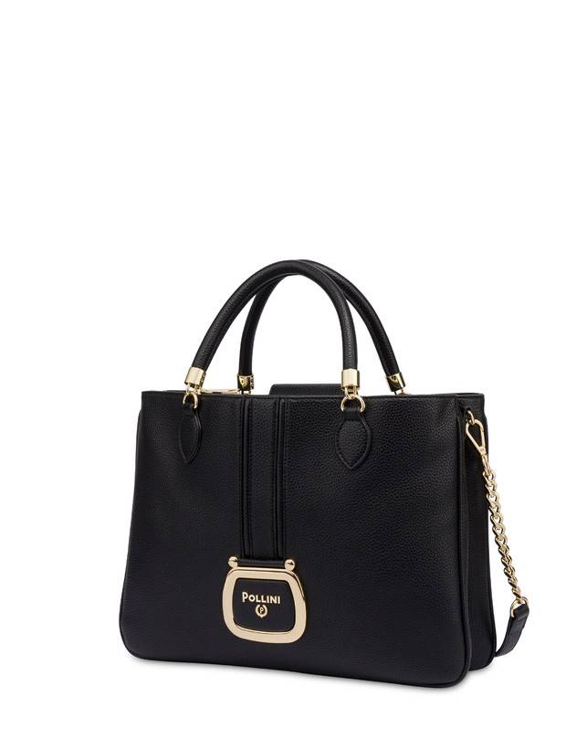 Pollini Borsa Doppio Manico Oasis Nero Negozio