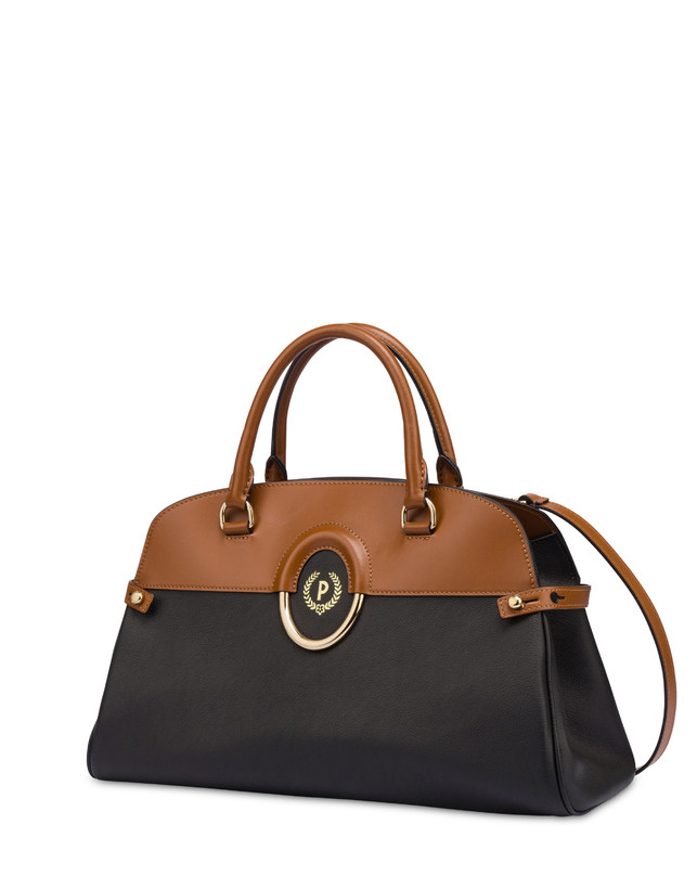 Pollini Borsa Doppio Manico Bicolor Wonder Italy