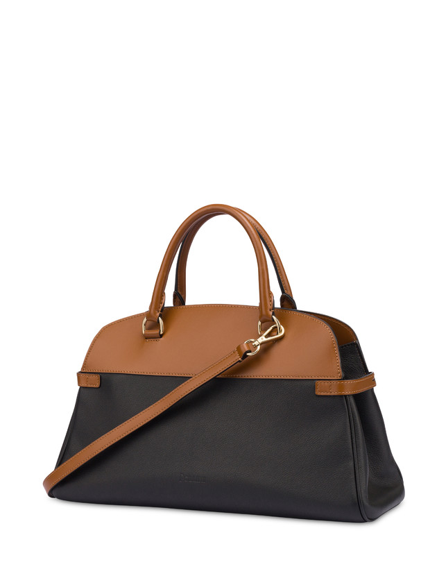 Pollini Borsa Doppio Manico Bicolor Wonder Italy